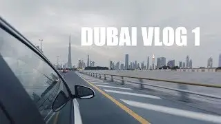 Dubai VLOG 1. Первый раз в Дубаи / встретился с ребятами / знакомство с городом.