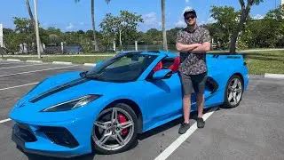 Renting a C8 Corvette on Turo! *launch control, highway pulls*