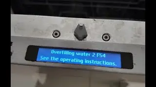 How to fix F54 problem in Asko Dishwasher?