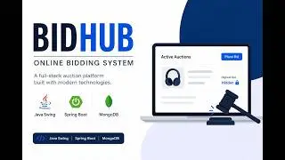BIDHUB - Online Biding System Buit Using JAVA