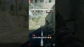 LE MATO A TRAVES DEL HUMO LLEVO WALLHACK? 😯😯 
