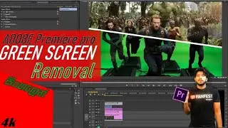 Adobe Premiere pro Green screen removal