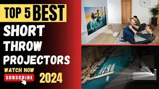 Top 5 Best Short Throw Projectors On 2024 || Ultra Short Throw Projector