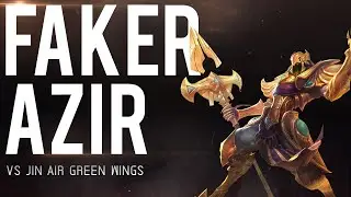 SKT Faker vs Jin Air | The AZIR GOD