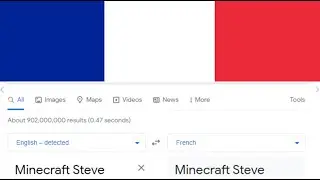 Minecraft Steve in different languages