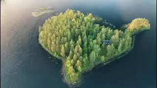 Prive eiland in Zweden