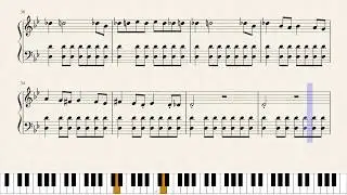 Koroglu uvertura Uzeyir Hacibeyov piano tutorial
