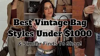 BEST VINTAGE BAGS UNDER $1000 PLUS A HUGE EDIT OF FINDS  | HANDBAG RECOMMENDATIONS | VINTAGE CHANEL