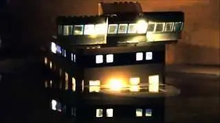 LEGO ship sinking