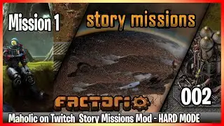 ⚙️Factorio Story Missions Campaign Mod✅🏭➡️Mission 1 part 2