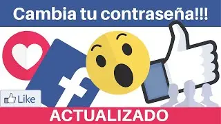 Cómo CAMBIAR la CONTRASEÑA DE FACEBOOK 🥇 (PASO A PASO)