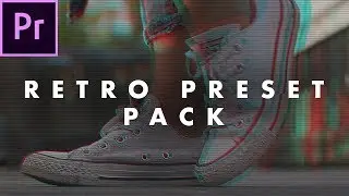 FREE Retro Look Preset Pack for Adobe Premiere Pro (how to use) | Easy Tutorial