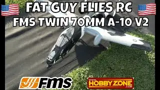 FMS 70MM THUNDERBOLT V2 HOT DAY REVIEW by FGFRC #militaryaircraft #rc