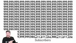 Mr Beast hits 1 Decillion Subscribers On Stream #mrbeast #funny #comedy