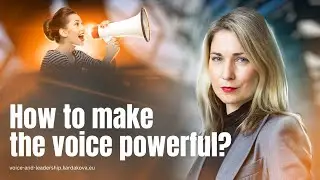 Breathing exercise for women: make your voice strong and powerful!