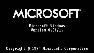 Microsoft Windows 0.00/1.