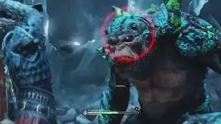 God of War 2018 Dining hall challenge