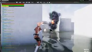 UE4 AI Test Flanking and Suppression Fire