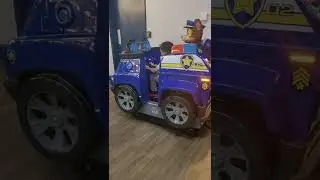 Paw Patrol Car | Riding car with Chase #pawpatrol