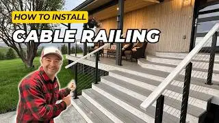 How to Install Cable Railing on a Deck (In-depth Tutorial)