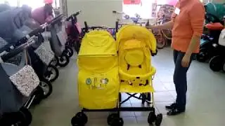 Коляска-трость для двойни