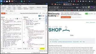 SQL Injection UNION, Retrieving Data From Other Tables | Web Security Academy | Portswigger Labs