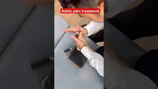 Ankle pain treatment #trend #ytshort