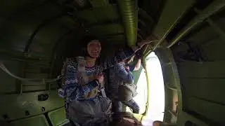 Прыжок с парашютом 2017 год. Ларенкова Ольга