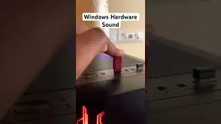 Windows Hardware Sound Evolution #shorts