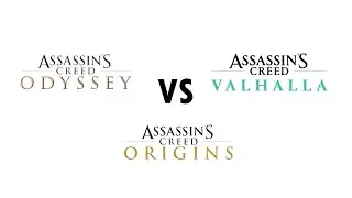 ASSASSINS CREED Odyssey vs Origins vs Valhalla GAMEPLAY performance comparison RTX2060