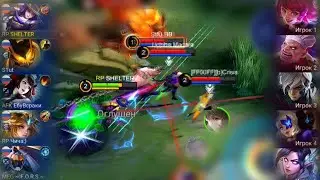 ФАННИ ПЕРВЫМ ПИКОМ | shelter mobile legends