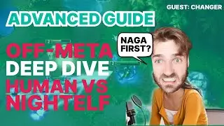 Showcase: How to play OFF-META against Nightelf with "Changer" as a Guest | Warcraft 3 | Human |