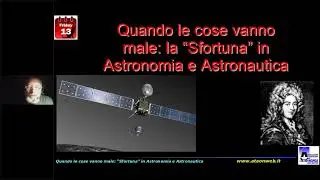 Quando le cose vanno male: la “sfortuna” nell’Astronomia e nell’Astronautica