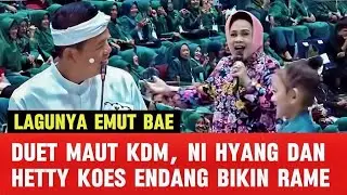 MOMEN IBU IBU PKK SELURUH JAWA BARAT HISTERIS DENGAN DUET HEBAT KDM, NI HYANG DAN HETTY KOES ENDANG 