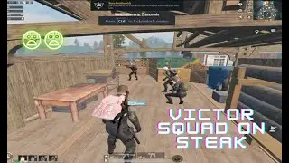Victor Squad on Fire | Rush Game | 1v3 Clutch | Game Xplane4U |