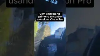 Meu primeiro encontro com o Vision Pro