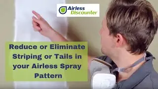 Airless Q&A #8 - Striping and Tails in your Airless Spray Pattern