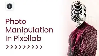 Photo manipulation in Pixellab (Head Swap manipulation)