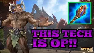 THIS MYRDDIN CERN TECH IS BUSTED!! | SMITE 2 MASTERS RANKED