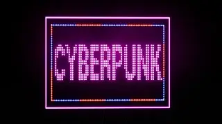 UE4 Niagara Customizable LED Text&Sign Effect
