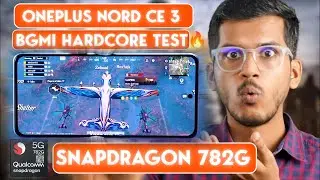 OnePlus Nord CE 3 BGMI Gaming Review with FPS 🔥