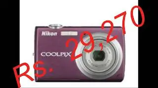 Nikon Coolpix S220 Point & Shoot Camera Review & Unboxing