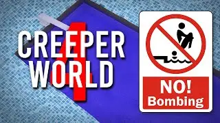 CLEANING A SWIMMING POOL OF CREEP! - CREEPER WORLD 4