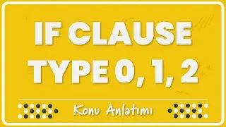 20-  If Clauses 0/1/2 (Şart Cümleleri) | Konu Anlatımı