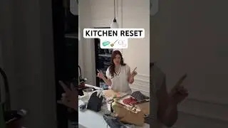 On range ma cuisine ensemble 🧼 (Kitchen reset)