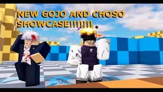 ROBLOX ASTD | NEW GOJO AND CHOSO SHOWCASE!!!!!!