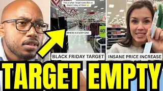 Target Was EMPTY On Black Friday After Americans Boycott Stores