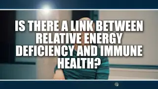 Is there a link between REDs and immune health? Neil Walsh