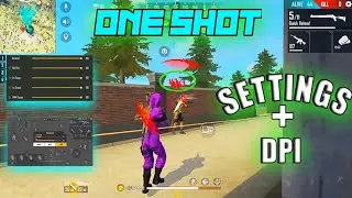 Headshot setting |Samsung A10,A10s| Sensitivity+controlt+dpi Free Fire Highlights 🏴‍☠️🇧🇷