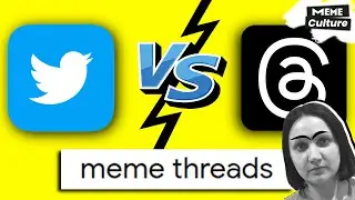 Meme Threads. threads vs twitter